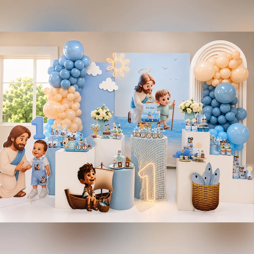 Decoração infantil colorida