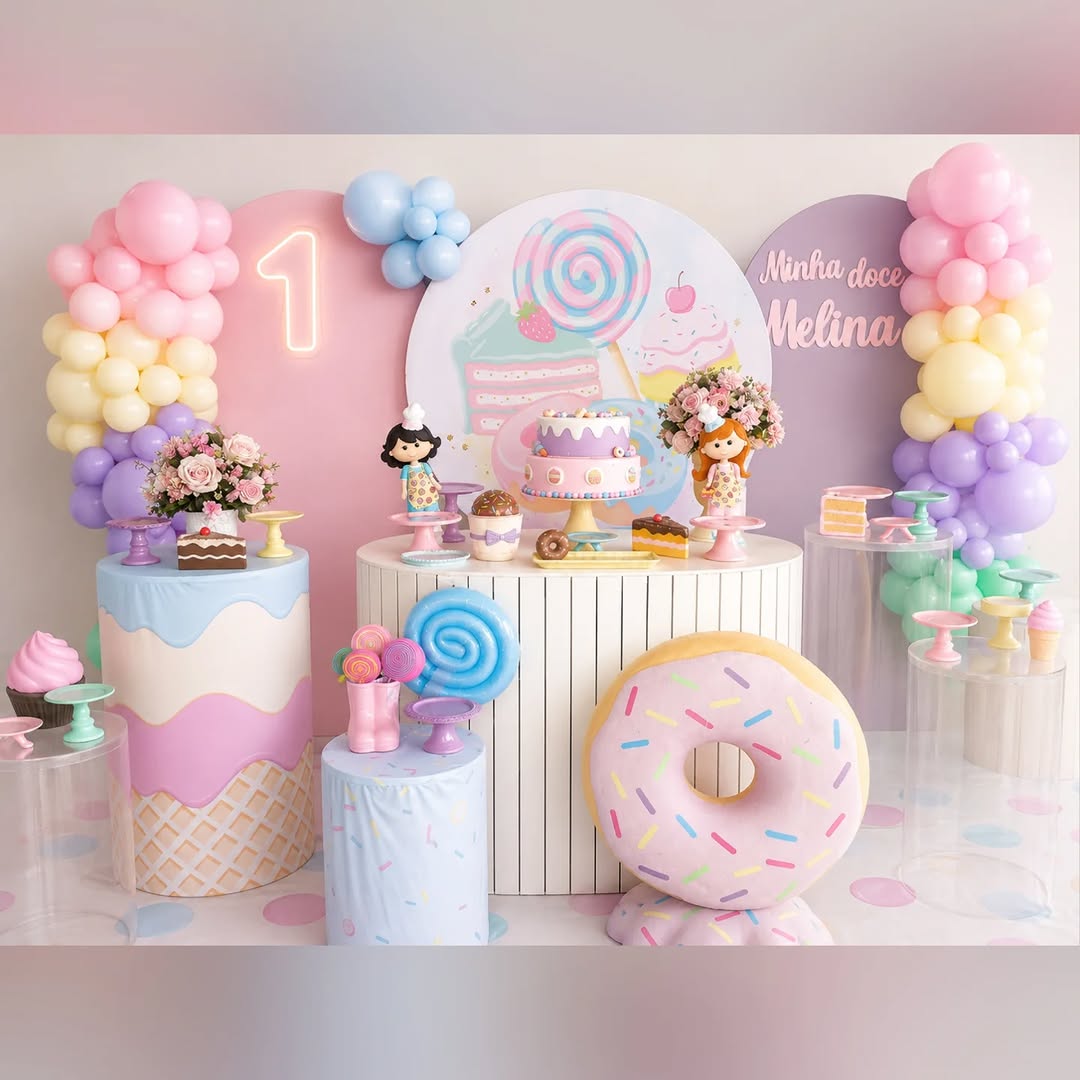 Decoração infantil com personagens