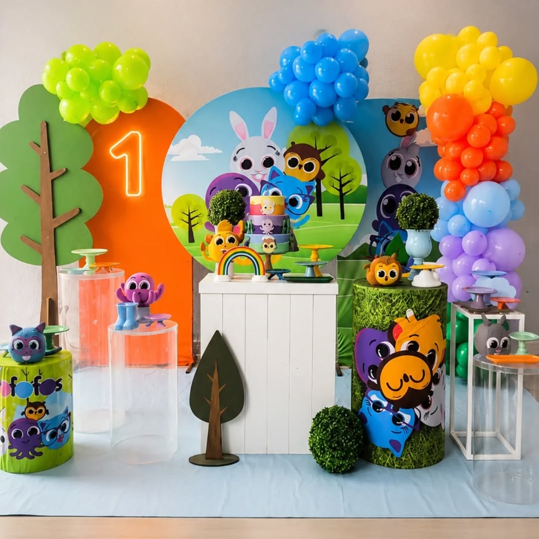 Decoração produzida pela Portela Decorações